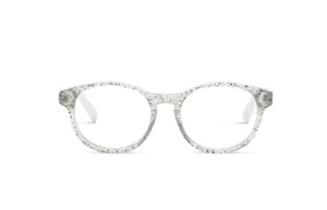 Augie Olive Clear Glitter