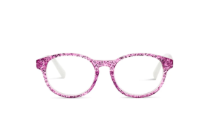 Augie Olive Pink Glitter
